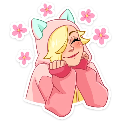 ☺️ Стикер «Лина» для Telegram
