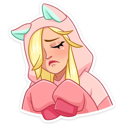 😟 Стикер «Лина» для Telegram