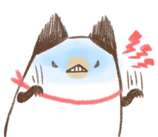 🤍 Стикер «bat» для Telegram