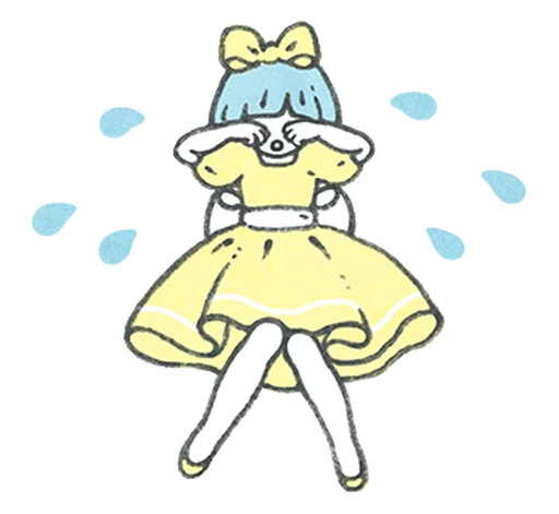 ❤️‍🔥 Стикер «˖ . ໒ Little Doll ა ︵» для Telegram