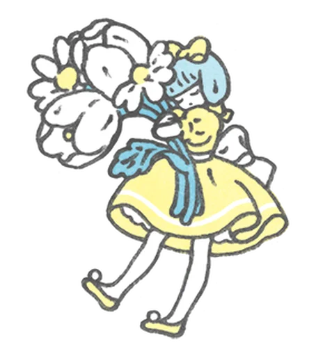 ❤️‍🔥 Стикер «˖ . ໒ Little Doll ა ︵» для Telegram