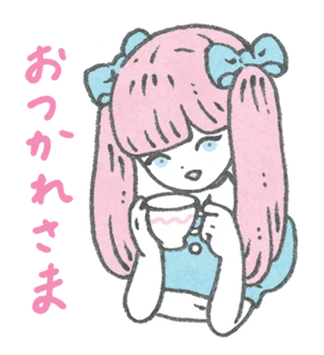❤️‍🔥 Стикер «˖ . ໒ Little Doll ა ︵» для Telegram