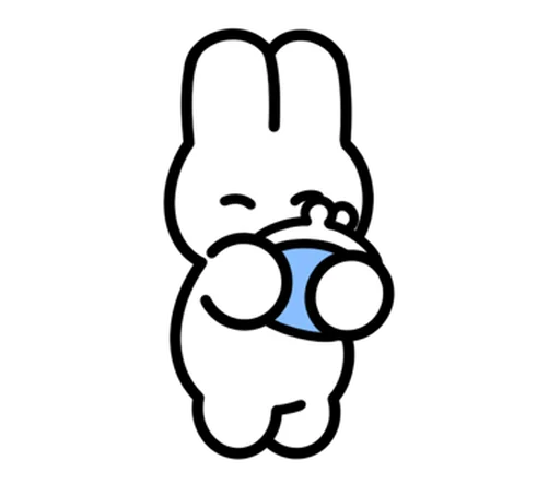 🐇 Стикер «зайка» для Telegram