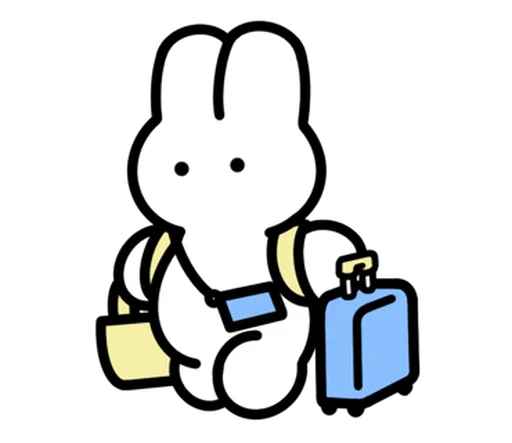 🐇 Стикер «зайка» для Telegram