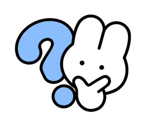 🐇 Стикер «зайка» для Telegram