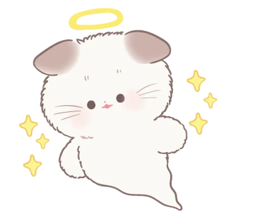 🎀 Стикер «флафи» для Telegram