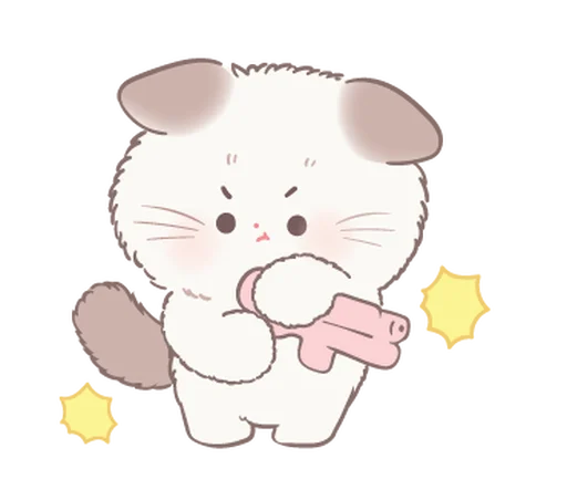 🎀 Стикер «флафи» для Telegram