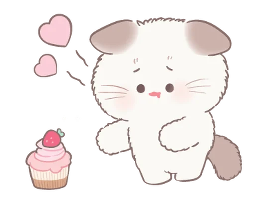 🎀 Стикер «флафи» для Telegram