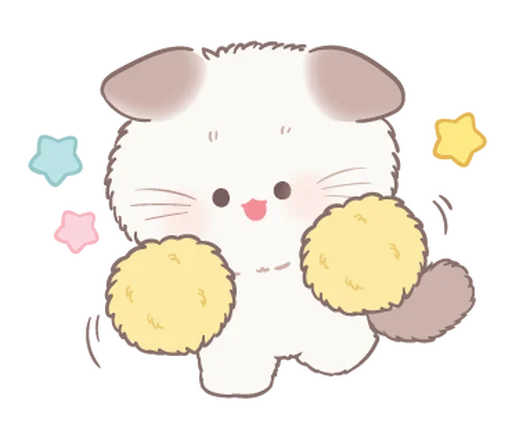 🎀 Стикер «флафи» для Telegram