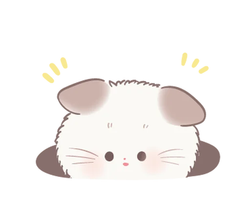 🎀 Стикер «флафи» для Telegram