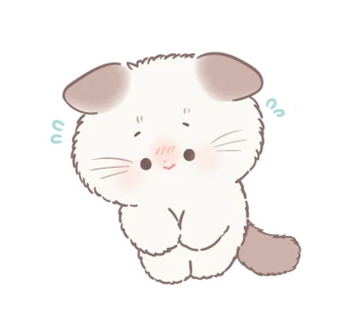 🎀 Стикер «флафи» для Telegram
