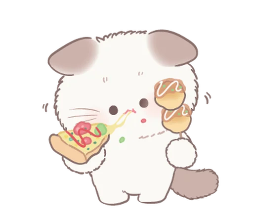 🎀 Стикер «флафи» для Telegram