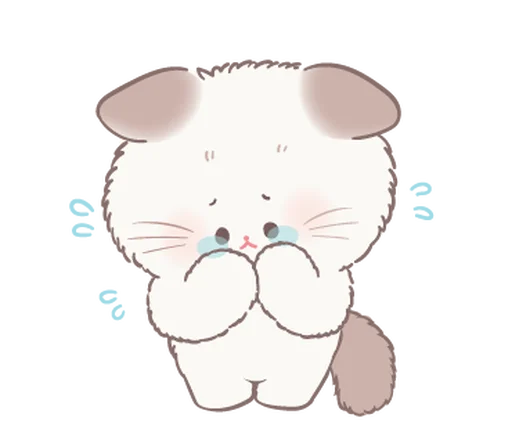 🎀 Стикер «флафи» для Telegram
