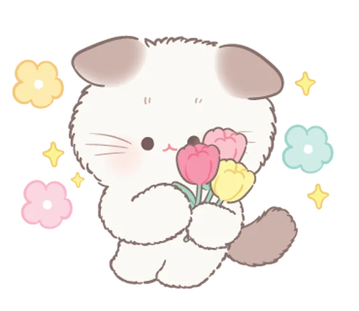 🎀 Стикер «флафи» для Telegram