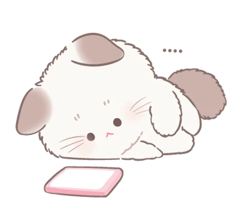 🎀 Стикер «флафи» для Telegram