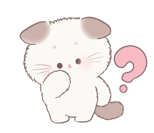 🎀 Стикер «флафи» для Telegram