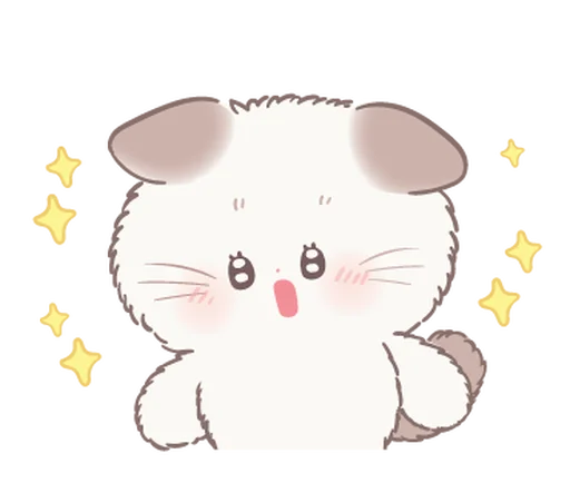 🎀 Стикер «флафи» для Telegram