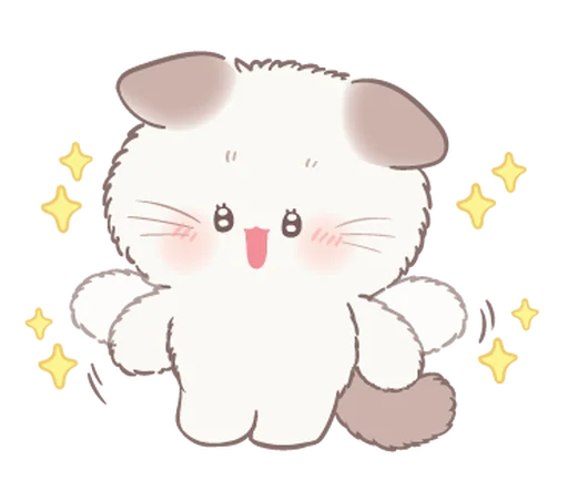 🎀 Стикер «флафи» для Telegram