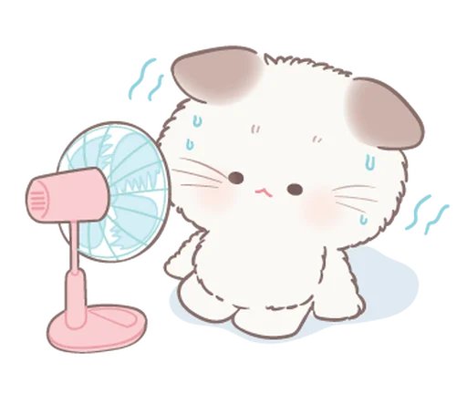 🎀 Стикер «флафи» для Telegram