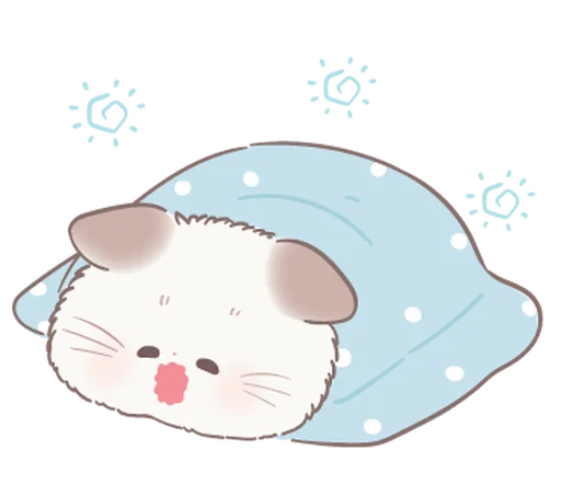 🎀 Стикер «флафи» для Telegram