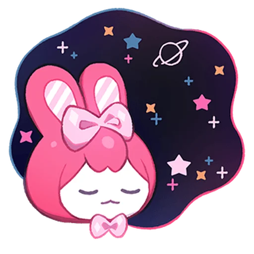 💕 Стикер «Moeru Mimin» для Telegram