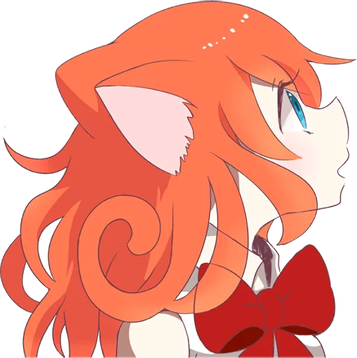 😯 Стикер «A Magic Cat Girl» для Telegram
