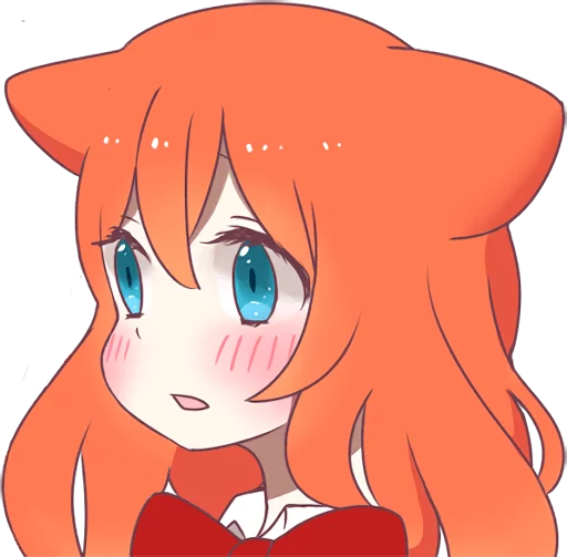 😍 Стикер «A Magic Cat Girl» для Telegram