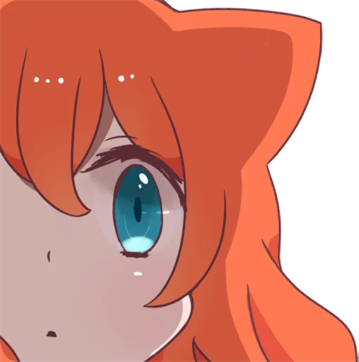 👀 Стикер «A Magic Cat Girl» для Telegram