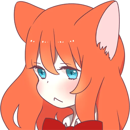 😣 Стикер «A Magic Cat Girl» для Telegram