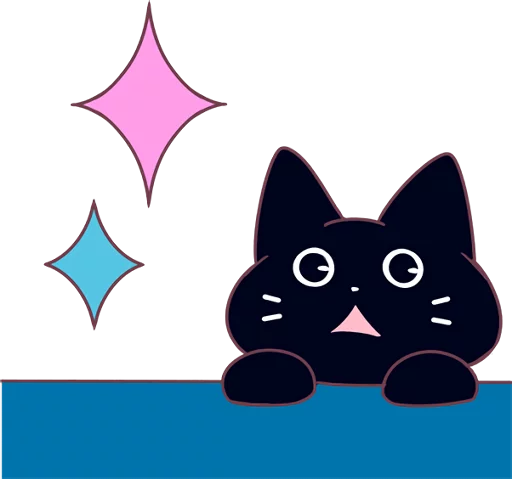 🙀 Стикер «A Magic Cat Girl» для Telegram