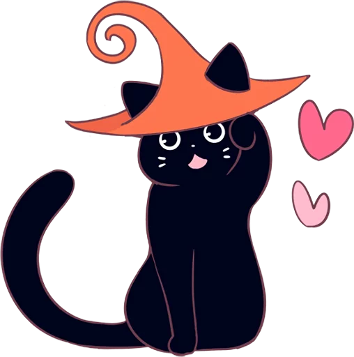😻 Стикер «A Magic Cat Girl» для Telegram