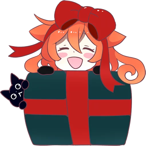 📦 Стикер «A Magic Cat Girl» для Telegram