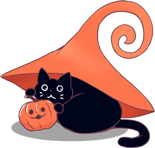 😼 Стикер «A Magic Cat Girl» для Telegram