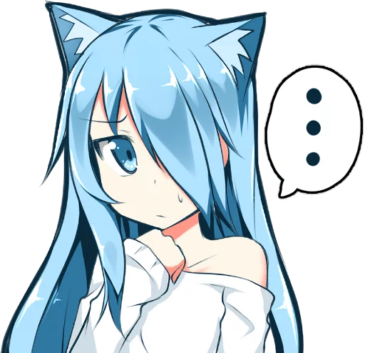 💬 Стикер «Mukineko» для Telegram