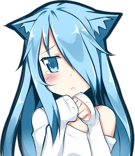 😔 Стикер «Mukineko» для Telegram