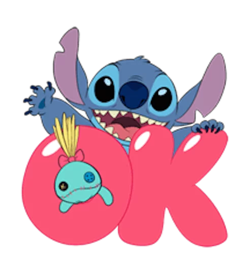 👍 Стикер «LINE_Stitch3» для Telegram