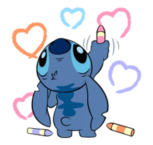 ❤ Стикер «LINE_Stitch3» для Telegram