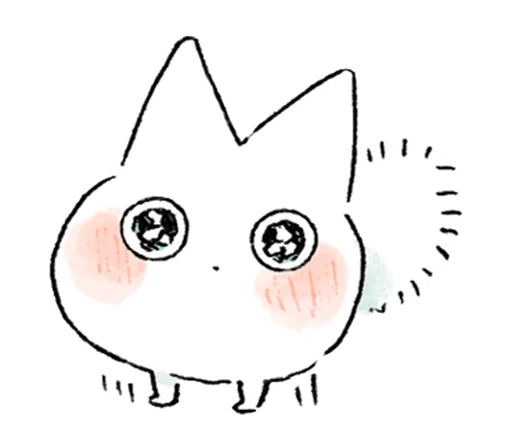 🐾 Стикер «неко» для Telegram