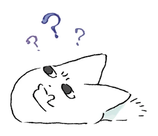🐾 Стикер «неко» для Telegram