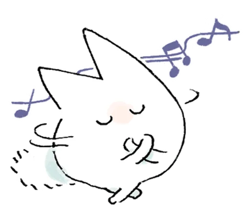 🐾 Стикер «неко» для Telegram
