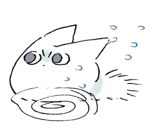 🐾 Стикер «неко» для Telegram