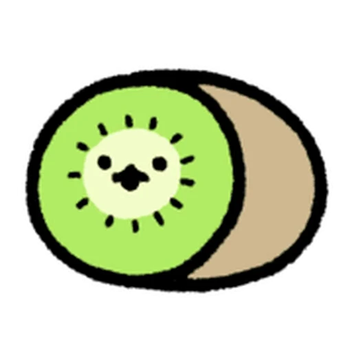 ⭐ Стикер «cute kiwi» для Telegram