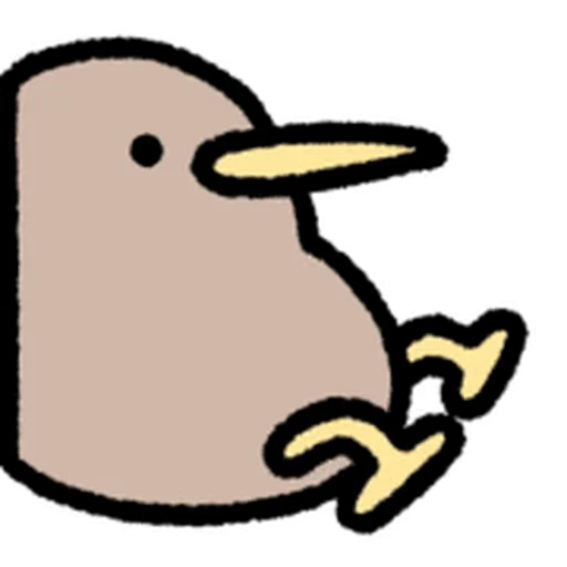 ⭐ Стикер «cute kiwi» для Telegram