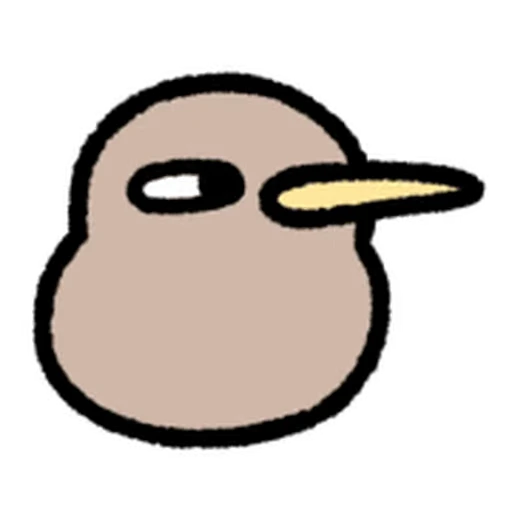 ⭐ Стикер «cute kiwi» для Telegram