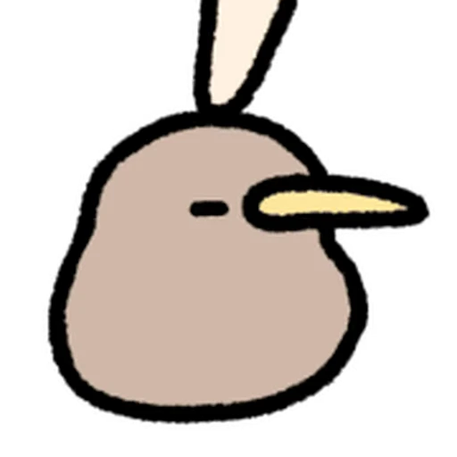⭐ Стикер «cute kiwi» для Telegram