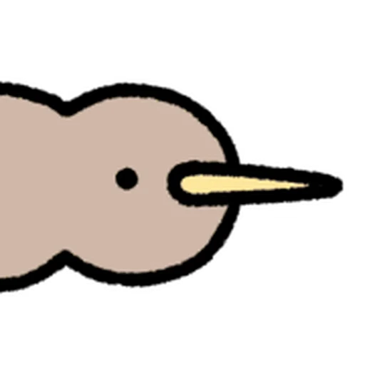 ⭐ Стикер «cute kiwi» для Telegram