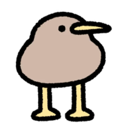 ⭐ Стикер «cute kiwi» для Telegram