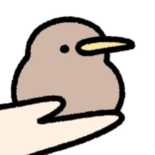 ⭐ Стикер «cute kiwi» для Telegram