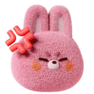 Стикер 15 Bunnys Daily Life