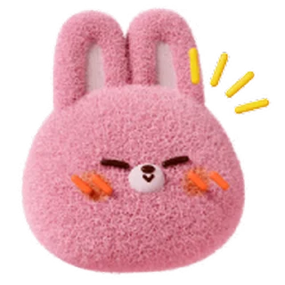 Стикер 5 Bunnys Daily Life